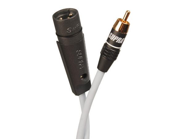 Supra kabel subwoofer Sublink RCA XLR 6m RCA - XLR subkabel, blå 